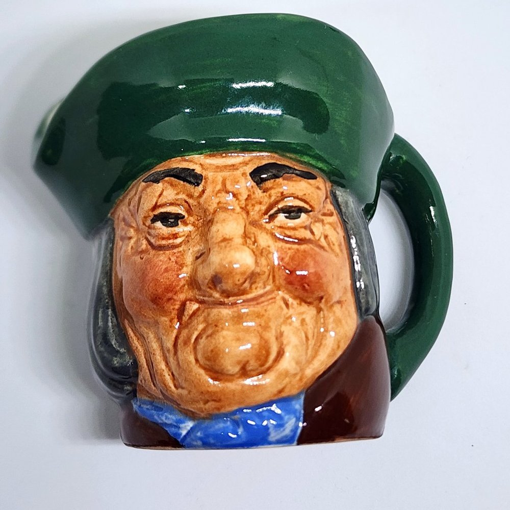 Vintage Royal Doulton Toby Philpots 06043 Miniature Character 2.25" Toby Jug Mug